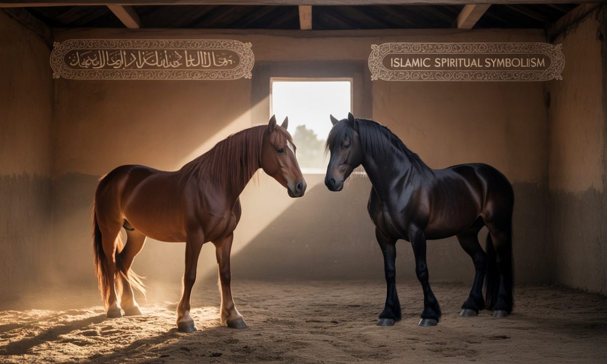découvrez la signification du rêve de cheval en islam : symbole de noblesse spirituelle, de force et de voyages porteurs de bienfaits selon les interprétations des savants musulmans.