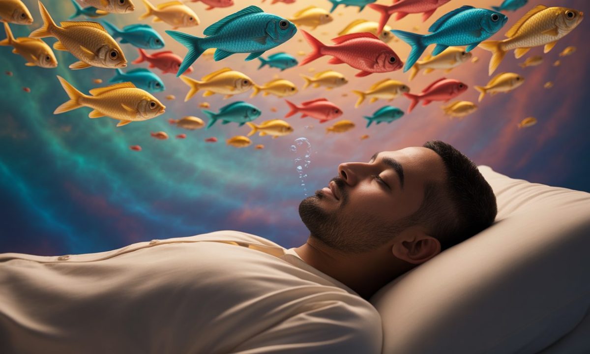 découvrez la signification du rêve de poisson en islam : interprétations spirituelles, symboles de prospérité, guidance divine et promesse de bénédictions à venir selon les croyances musulmanes.