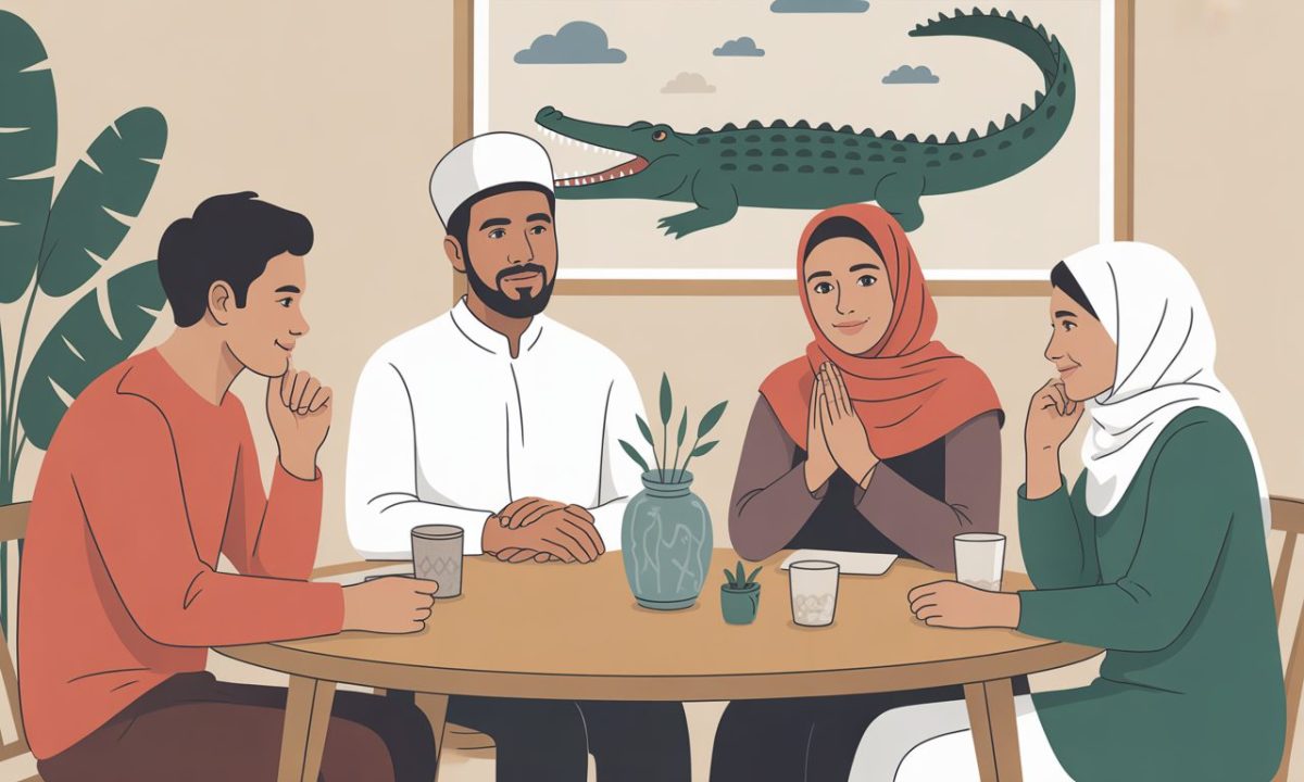 découvrez la signification de rêver de crocodile en islam : symbole d'ennemi caché, ce rêve met en garde et souligne l'importance de la protection divine pour surmonter les difficultés.