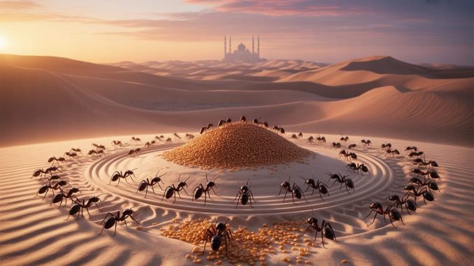découvrez la signification de rêver de fourmis en islam : un symbole de travail acharné, d'organisation et de bénédictions divines dans la vie du rêveur.