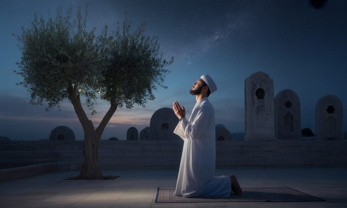 découvrez la signification de rêver d'un mort en islam, les messages potentiels de l'au-delà et les invocations recommandées pour honorer les défunts selon la tradition musulmane.
