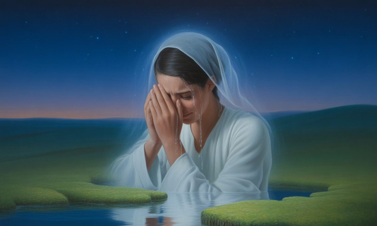 découvrez la signification de voir quelqu'un pleurer en rêve selon l'islam : un symbole de compassion divine, d'intercession et de messages spirituels pour le rêveur.